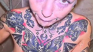 Piss Hungry Whore Gets Used as Toilet