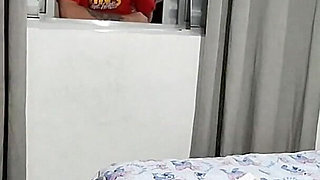 Prank with Blindfolded Wife...cuckold Calls Neighbor to Participate.