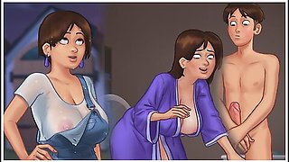 Debbie Saw My Boner - Summertime Saga Sex Game Walkthrough Part 4