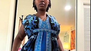 Hot Black Maid Does Some Webcam Black and Ebony