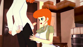 Dexter's MILF BJ - Dexter's Laboratory