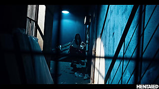 MILF Gets Filled with LOADS of Monster Cum Nonstop - Little Puck Hentai Alien Invasion