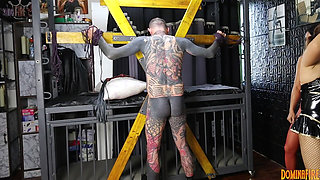 Dominafire Caning Slave