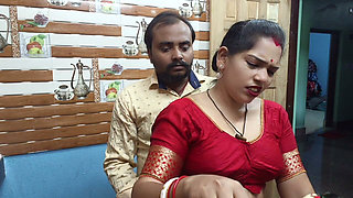 Newly Married Indian Desi Wife Fucking-hard by Her Husband in Kitchen Room