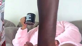 QueenTacular - Massage & Fuck Step Aunty Tired Feet -