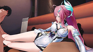 Wuthering Waves - Rover and Aemeath Passionate Sex 2 - 3D Hentai Animations