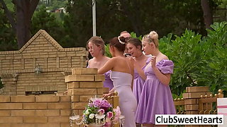 Sexy Bride Gets Fucked on Her Wedding Day