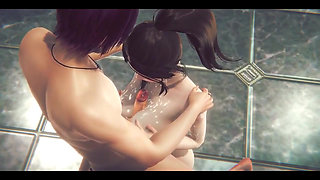 Hentai Uncensored - Sailin and Xen Multiple Cum - Japanese Asian Manga Anime Film Game Porn