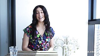 Black hair porn with rocking nymphet from Ersties