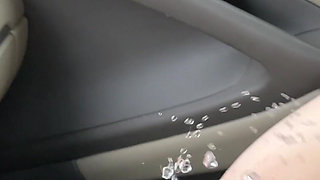 Rita Fox in My Car, Smoking Squirting Peeing!