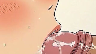 Beauty Anna in Blowjob and Gloryhole Footjob! Anime Hentai