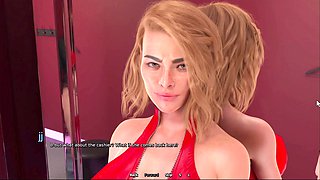 Animated cartoon, mummy, big tits