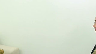 Naughty BBW Blonde Wife Being Broken Into by Hardcore Black While Cuckold Husband Watches It All