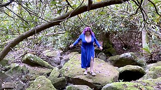 Redhead BBW with Big Boobs Blowjob Tittyjob Facial