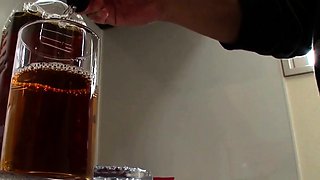 Cumshot Oozing from Asian Japanese Pussy Hole