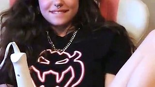 Beautiful Sonya having a horny solo toy masturbation