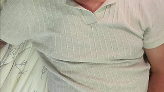 I got so horny while watching porn that I had to stroke my dick to a strong orgasm