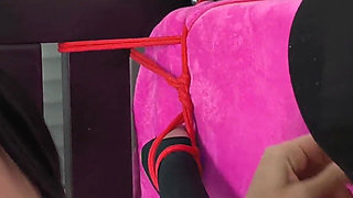 Slave Misbehavior, Part 2: Anal Punishment and Whipping - Pegging, Huge Strapon, Anal Fisting, Bondage, Whipping