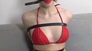 Lilly in: Belts Predicament and Strict Gags for Cute Girl Lilly! (hd)