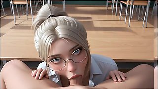 Car Toon In Ai Generated - High School