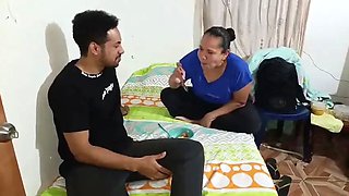 I have hard sex with my neighbor's ass while we are alone in the house