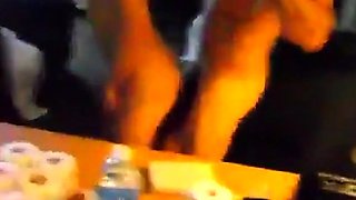 Muscle Daddy Barebacks Twink in Hotel Room