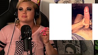 Blonde solo jerking off