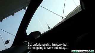 Public Pickups - Big Tit Linette Slag Will Do Anything to Be a Model