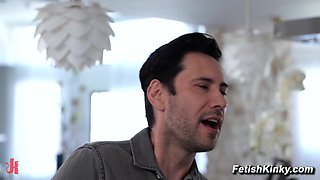 Man punishes nagging wife with BDSM sex