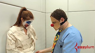 Face humped submissive chick