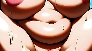 Giant Naked Old Women in Minecraft World