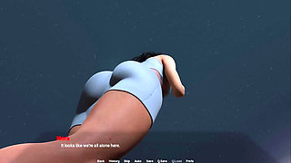 Away From Home #46 - Stepmommy Makes Love on the Beach - Animated 3D Sex Game
