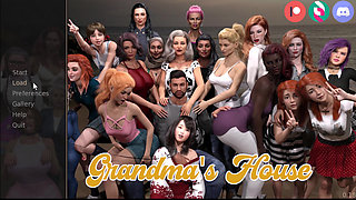 Grandmas House - Annabelle gat spanked.