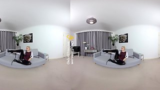 Pink pussy busty babe solo toy vibration during masturbation