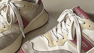 Walking in Sneakers and High Heels