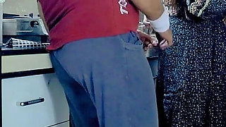 Hot Foursome Sex in the Kitchen