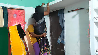 Real Homemade as if to Help, He Has Sex with Stepaunty