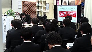 Secretary group sex hardcore fucking blond girl facia