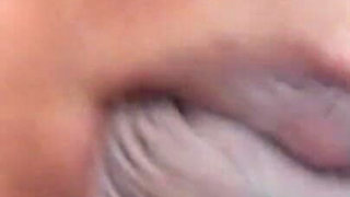 Step Mum Is Having Milk Shake After Having Shower