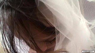 B Sides - Naughty Small Ass Stacey Hopkins Shows off Wedding Outfit & Sucks Juan Until He Cums on Veil