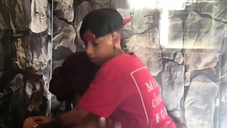 Amazing huge ass Latin amateur webcam