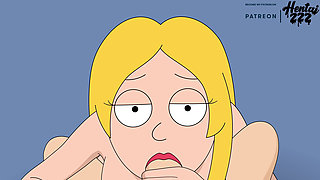 American Stepdad Francine Gets Jeff Creampie