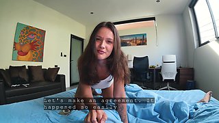 My sister doesn't like when I jack off. She enjoys when I drill her.