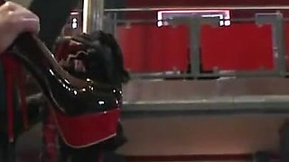 Humiliating divestment threesome