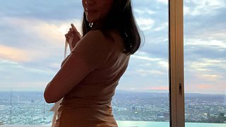 Emo teen on solo webcam masturbation