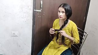 Desi Muslim Girl Fucked Hard by Jija - Rough Doggy Style & Dirty Talk - Homemade Indian Sex