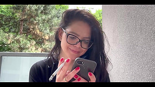 Smoking During Answering on My Fansly for Your Messages