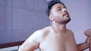 Desi wife desperate for the sex and seduced by her gym trainer in the home