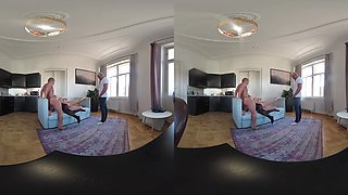 Katy Rose Vr Video- Redhead First Double Pussy Penetration (DPP