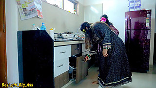 Hot Foursome Sex in the Kitchen